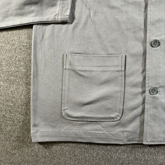 Disney Parks The Haunted Mansion Jacket Men's Large Shacket Button Up 4-Pocket - Picture 10 of 15